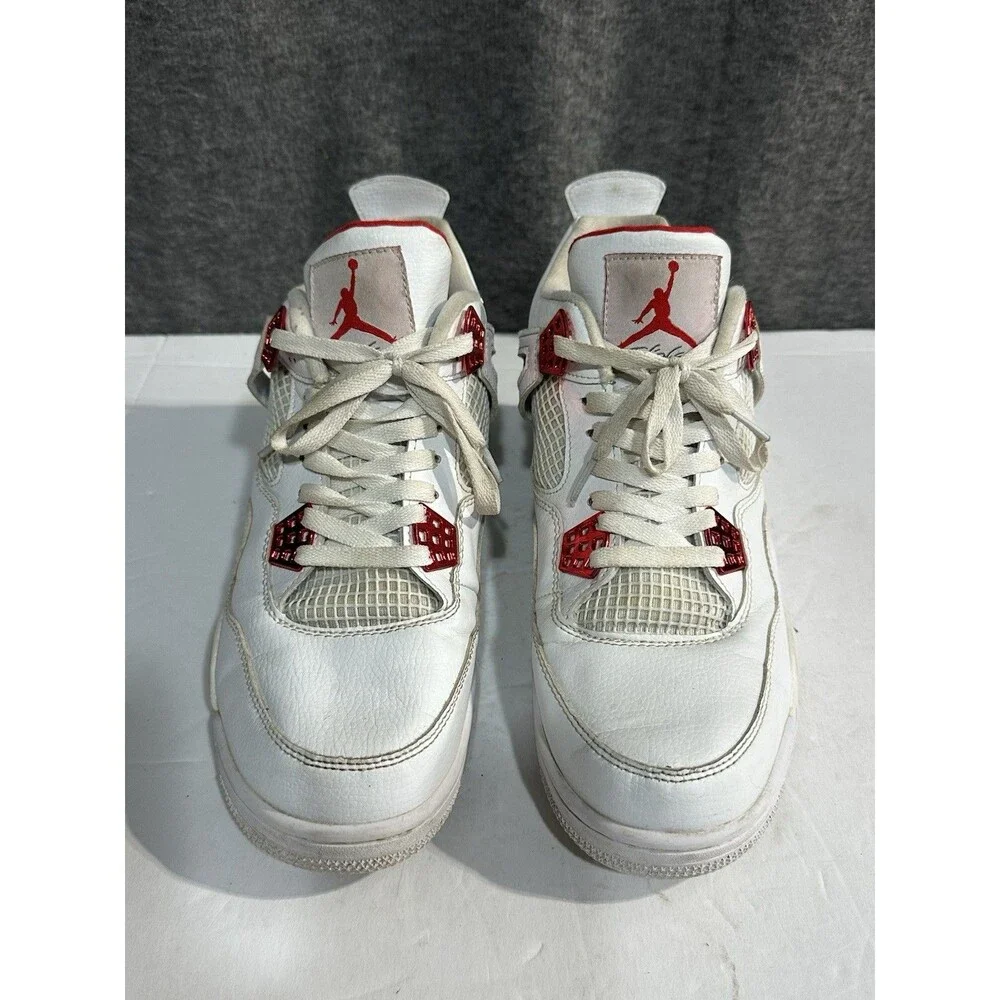 Air Jordan 4 Retro Metallic Men's Size 11 Pre-owned Sneakers